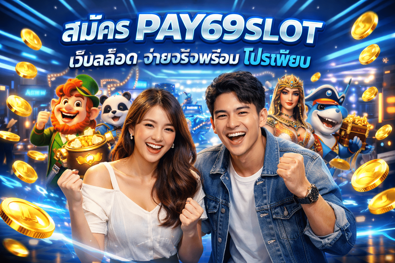สมัคร PAY69SLOT เว็บสล็อตจ่ายจริงพร้อมโปรเพียบ