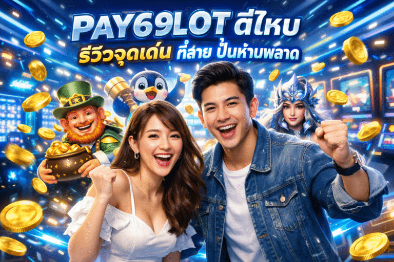PAY69SLOT ดีไหม รีวิวจุดเด่นที่สายปั่นห้ามพลาด