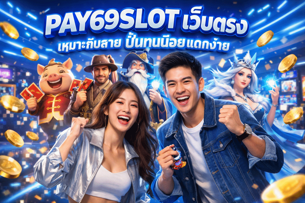 PAY69SLOT เว็บตรงเหมาะกับสายปั่นทุนน้อยแตกง่าย